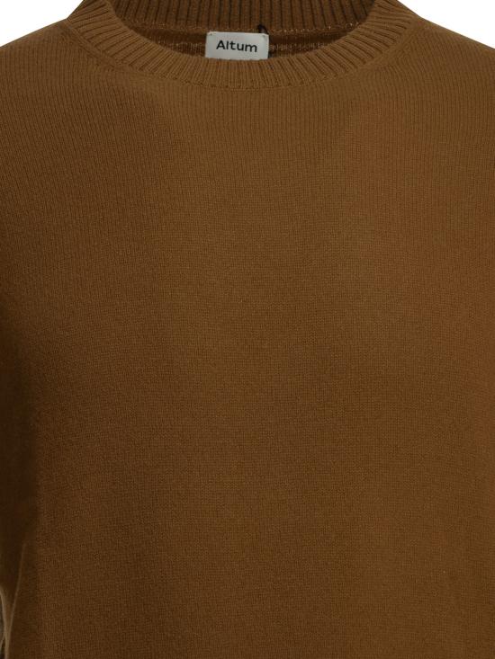 26FW 알툼 스웨터 MNCREWCASHTOFFEE Brown - ALTUM