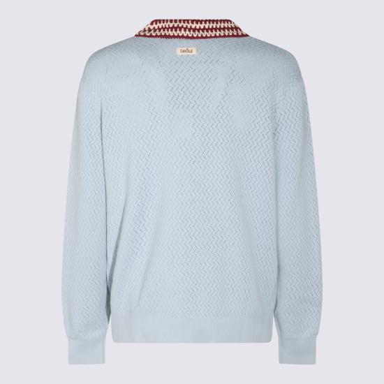 26FW 드롤드무슈 스웨터 LPO233 CO292LBE LIGHT BLUE - DROLE DE MONSIEUR