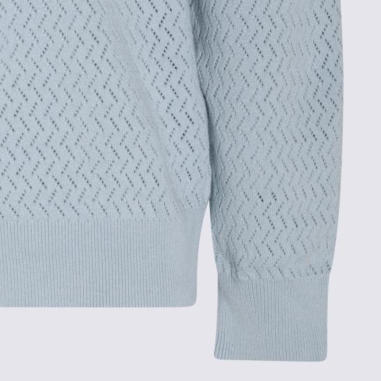 26FW 드롤드무슈 스웨터 LPO233 CO292LBE LIGHT BLUE - DROLE DE MONSIEUR