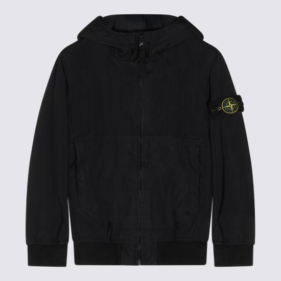 26FW [키즈] 스톤 아일랜드 캐주얼 자켓 L2S164100003 S0A23V0029 Black