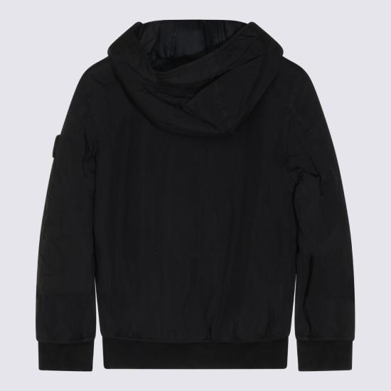 26FW [키즈] 스톤 아일랜드 캐주얼 자켓 L2S164100003 S0A23V0029 Black - STONE ISLAND