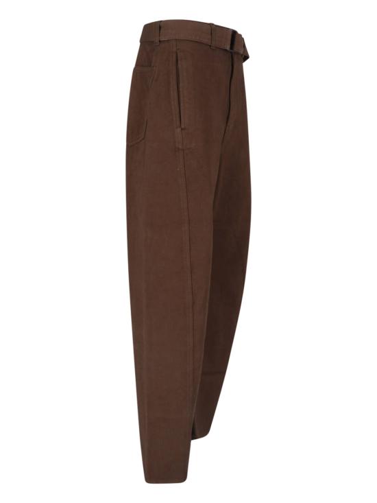 26FW 르메르 트위스트 벨티드 팬츠 PA326 LD1077BR512 RISTRETTO - LEMAIRE