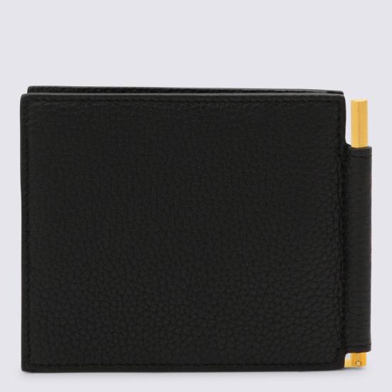 26FW 톰포드 그레인 레더 머니 클립 Y0231 LCL158GNAA BLACK - TOMFORD