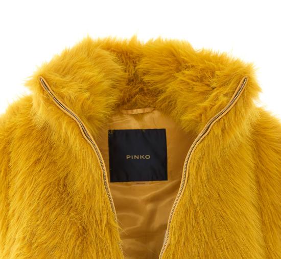 26FW 핑코 베스트 107688 A3MUH49 Yellow - PINKO
