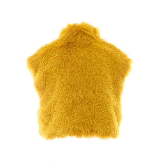 26FW 핑코 베스트 107688 A3MUH49 Yellow - PINKO