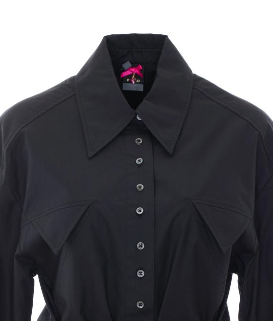 26FW 핑코 셔츠 107510 A3KBZ99 BLACK - PINKO