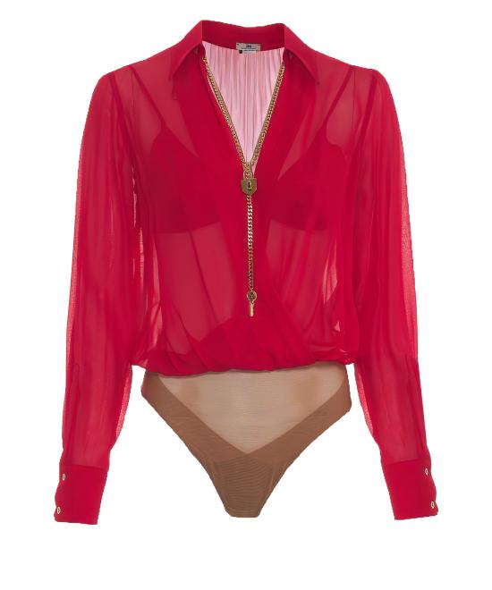 26FW 엘리자베타프랜치 바디수트 티셔츠 CB00966E2 CG5 RED