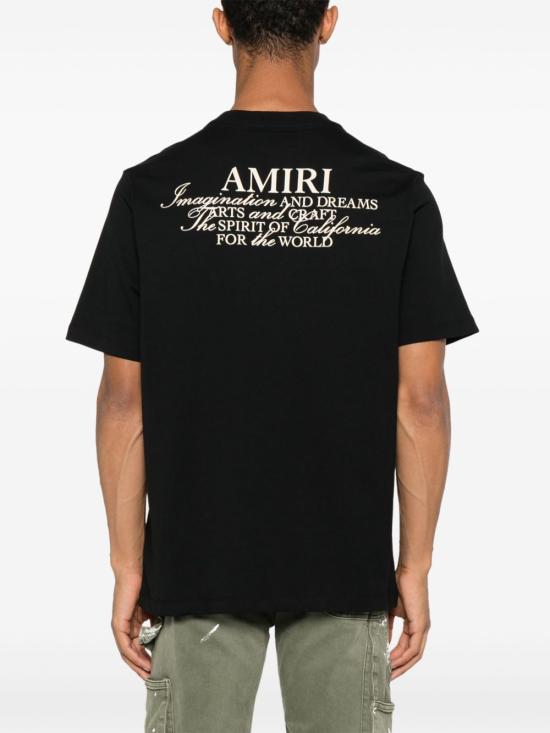 26FW 아미리 반팔 티셔츠 AMJYTE1198 001 Nero - AMIRI