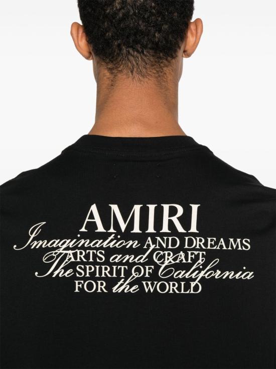 26FW 아미리 반팔 티셔츠 AMJYTE1198 001 Nero - AMIRI