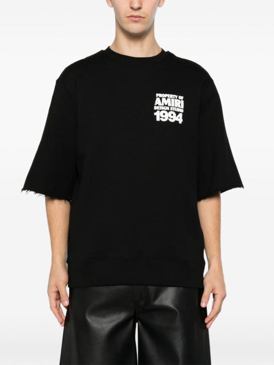26FW 아미리 반팔 티셔츠 AMTOJR1195 001 Nero - AMIRI