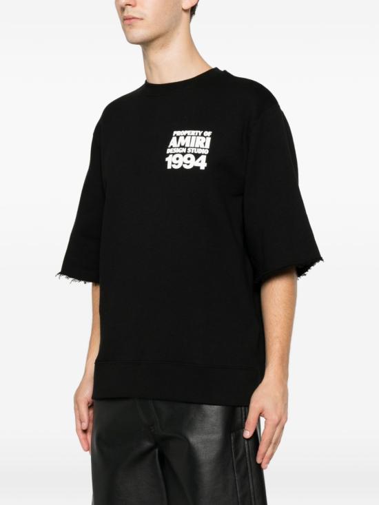 26FW 아미리 반팔 티셔츠 AMTOJR1195 001 Nero - AMIRI