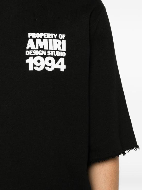 26FW 아미리 반팔 티셔츠 AMTOJR1195 001 Nero - AMIRI