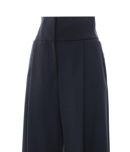 26FW 엘리자베타프랜치 스트레이트 팬츠 PA17966E2 110 Black - ELISABETTA FRANCHI