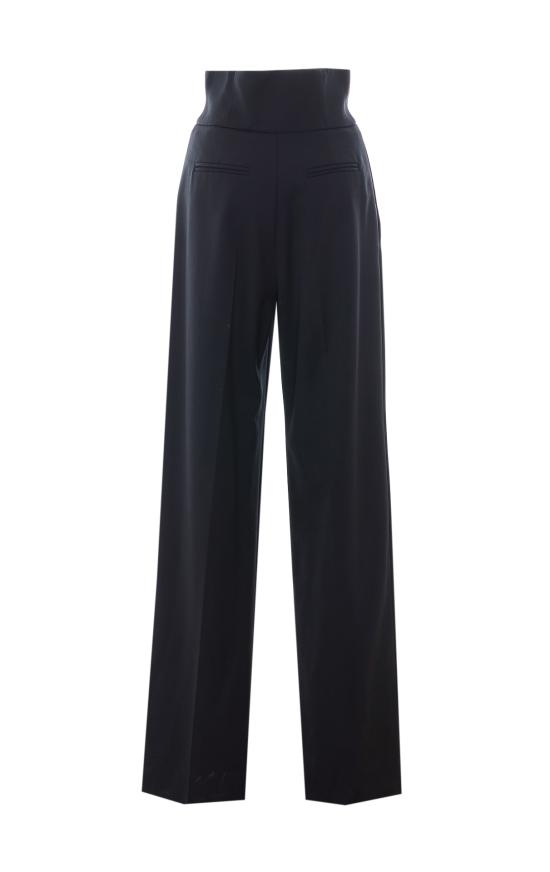 26FW 엘리자베타프랜치 스트레이트 팬츠 PA17966E2 110 Black - ELISABETTA FRANCHI