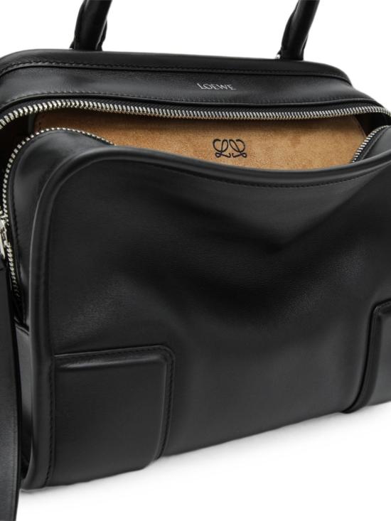 26FW 로에베 소프트 카프스킨 스몰 아마조나 180 백 A039AS0X01 1100 BLACK - LOEWE