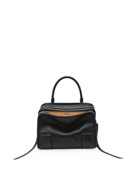 26FW 로에베 소프트 카프스킨 스몰 아마조나 180 백 A039AS0X01 1100 BLACK - LOEWE