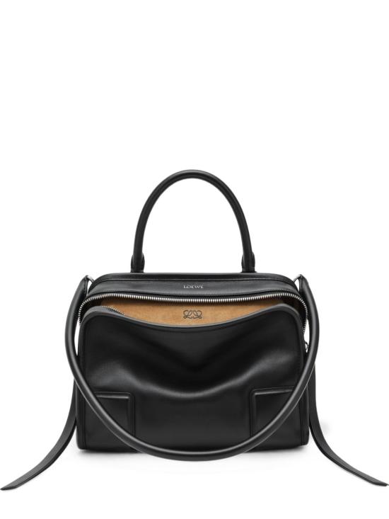26FW 로에베 소프트 카프스킨 스몰 아마조나 180 백 A039AS0X01 1100 BLACK