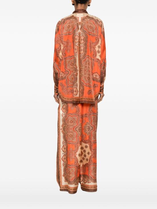26FW 짐머만 블라우스 1499TSS263 TAPA ORANGE - ZIMMERMANN
