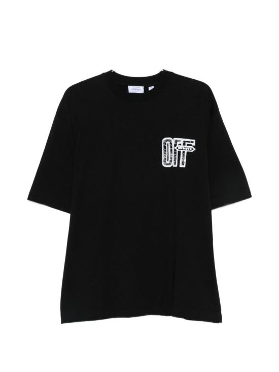26FW 오프화이트 반팔 티셔츠 OMAA120F26JER0 0Y00 BLACK