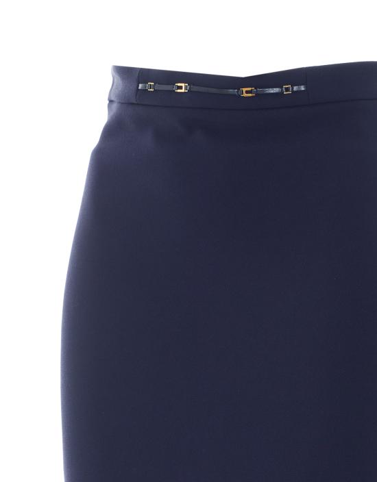 26FW 엘리자베타프랜치 미디 스커트 GO22366E2 H88 Blue - ELISABETTA FRANCHI