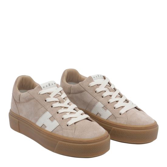 26FW 호간 크로스윈드 스니커즈 호간 HXW7050GB00 UHT0R2A Beige - HOGAN