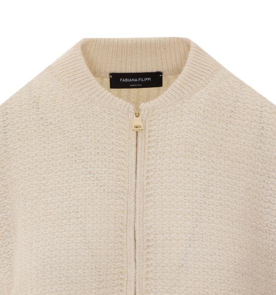 26FW 파비아나 필리피 가디건 MAD216F163 M27225 WHITE - FABIANA FILIPPI