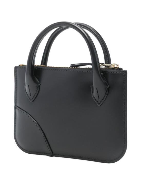 26FW 꼼데가르송 클래식 레더 라인 파우치 SA8100HA BLACK - COMME DES GARCONS
