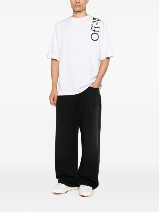 26FW 오프화이트 반팔 티셔츠 OMAA120F26JER0 1010 WHITE - OFF WHITE