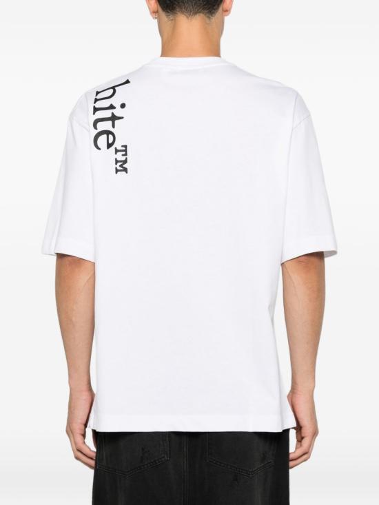 26FW 오프화이트 반팔 티셔츠 OMAA120F26JER0 1010 WHITE - OFF WHITE