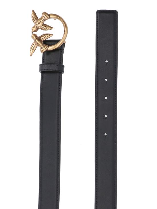 26FW 핑코 레귤러 벨트 100125 A0F1 Z99Q Black - PINKO