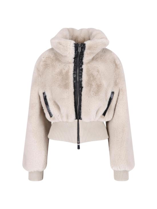 26FW 핑코 무스탕 107040 A3E7 C32 Beige
