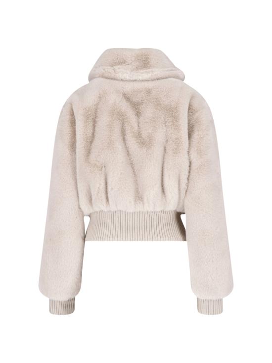 26FW 핑코 무스탕 107040 A3E7 C32 Beige - PINKO