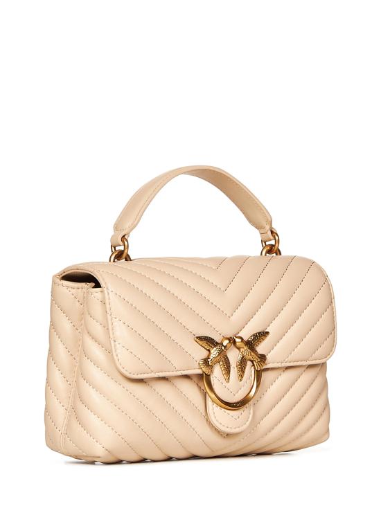 26FW 핑코 토트백 100044 A0GK C50Q Beige - PINKO