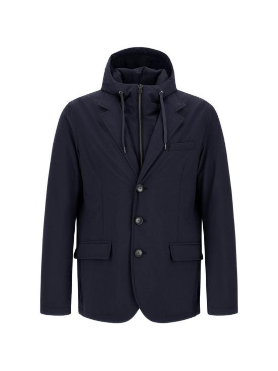 26FW 에르노 스트레치 컴포트 나일론 리조트 블레이저 GA00018UR 12742S9200 NAVY