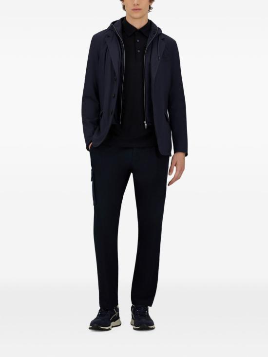 26FW 에르노 스트레치 컴포트 나일론 리조트 블레이저 GA00018UR 12742S9200 NAVY - HERNO