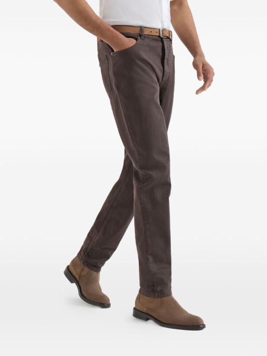 26FW 브루넬로 쿠치넬리 라이트웨이트 데님 팬츠 M277PD3210 C7517 BROWN - BRUNELLO CUCINELLI
