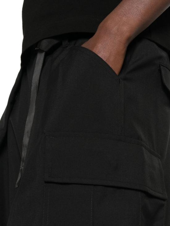 26FW 사카이 스트레이트 팬츠 26 08571 001 BLACK - SACAI