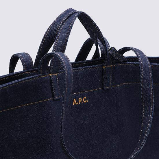 26FW 아페쎄 토트백 COHIZ F67046IAI Indigo - A.P.C.