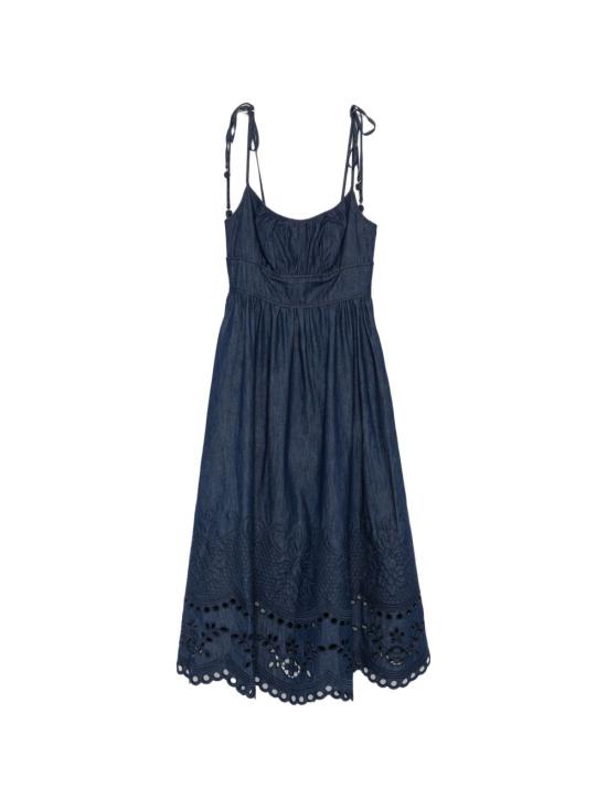 26FW 짐머만 롱 원피스 8319DS S263INK NAVY