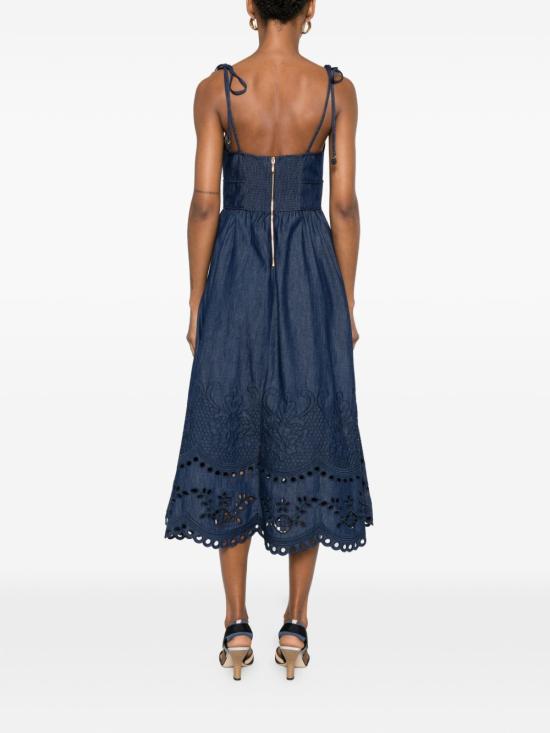 26FW 짐머만 롱 원피스 8319DS S263INK NAVY - ZIMMERMANN