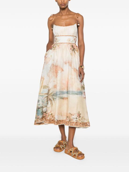 26FW 짐머만 롱 원피스 7895DS S263ISMB MULTICOLOR - ZIMMERMANN