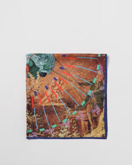  비비안웨스트우드 머플러/스카프 81030034 W00OY MN E405MN MULTICOLOR - VIVIENNE WESTWOOD