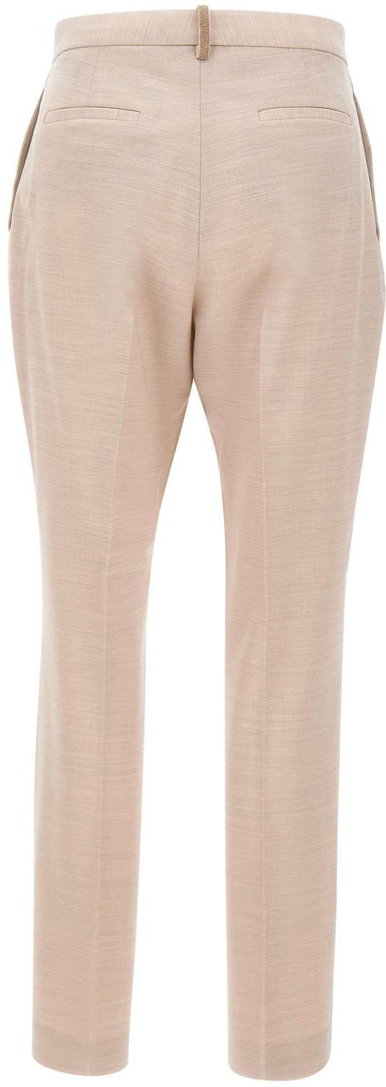 26FW 파비아나 필리피 스트레이트 팬츠 PAD216F326M2760164 BEIGE - FABIANA FILIPPI