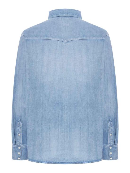 26SS 비즈빔 데님 셔츠 0126105007001LT Blue - VISVIM
