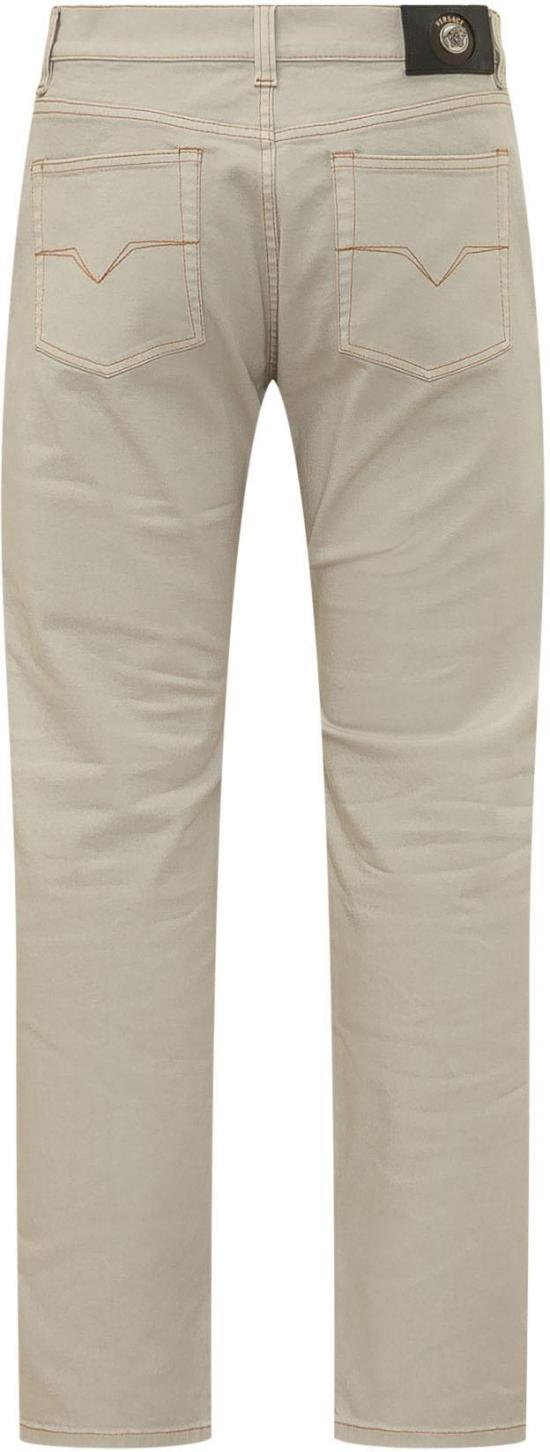 26FW 베르사체 데님 팬츠 10243631A186251DB80 BEIGE - VERSACE