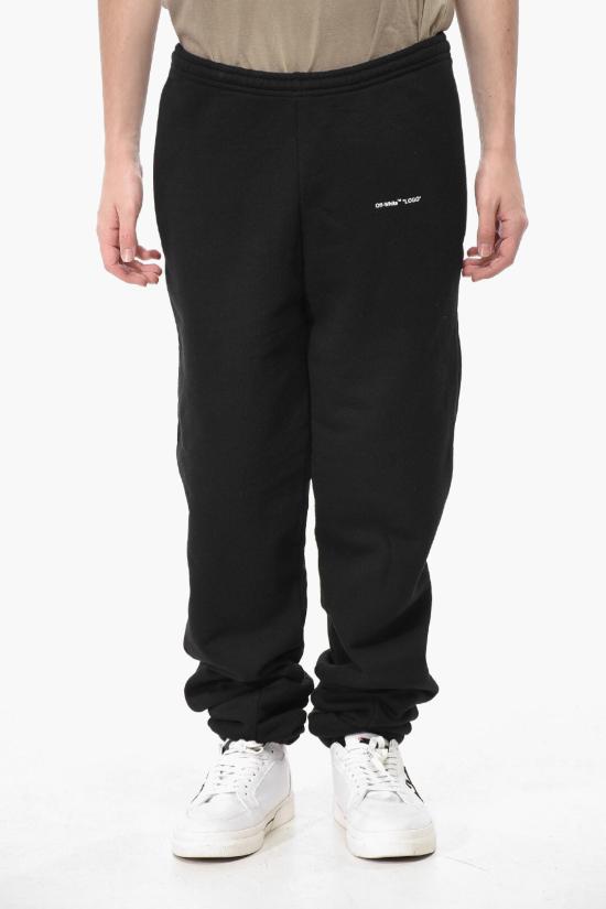  오프화이트 스트레이트 팬츠 OMCH014S19D250221001 Black