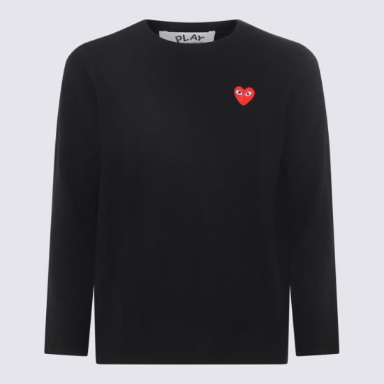  꼼데가르송 스웨터 P1N068BLACK - COMME DES GARCONS