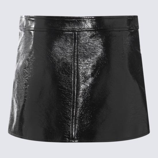  쿠레쥬 숏 스커트 124CJU154VY0014999 Black - COURREGES
