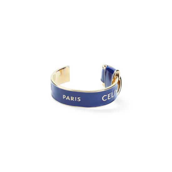 26FW 셀린느 팔찌 B107B3F67 GJZ0 NAVY GOLD - CELINE