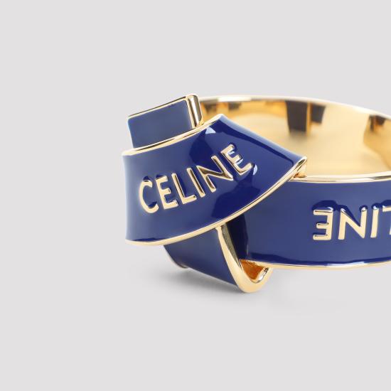 26FW 셀린느 팔찌 B107B3F67 GJZ0 NAVY GOLD - CELINE